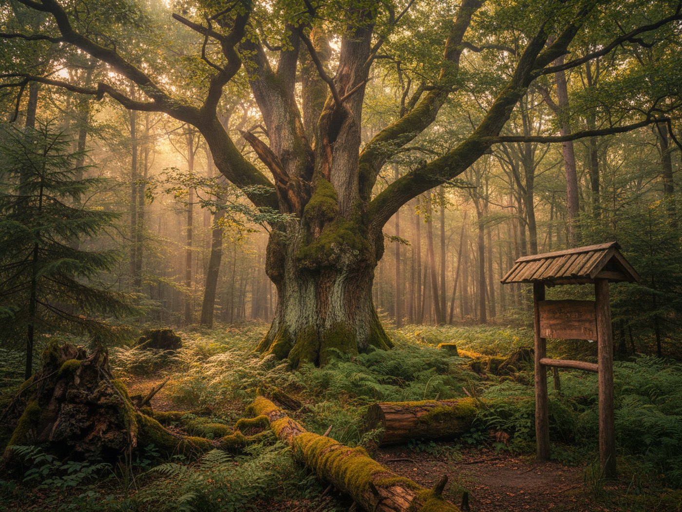 Puszcza Białowieska — okolica Pod Brzozą